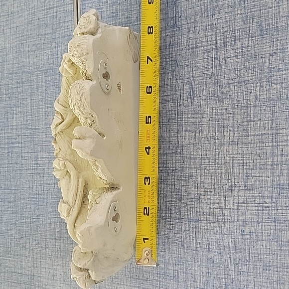 Four Resin Birds At Birdbath. Use As Jewelry Or Trinket Dish. Great Condition - Picture 10 of 10